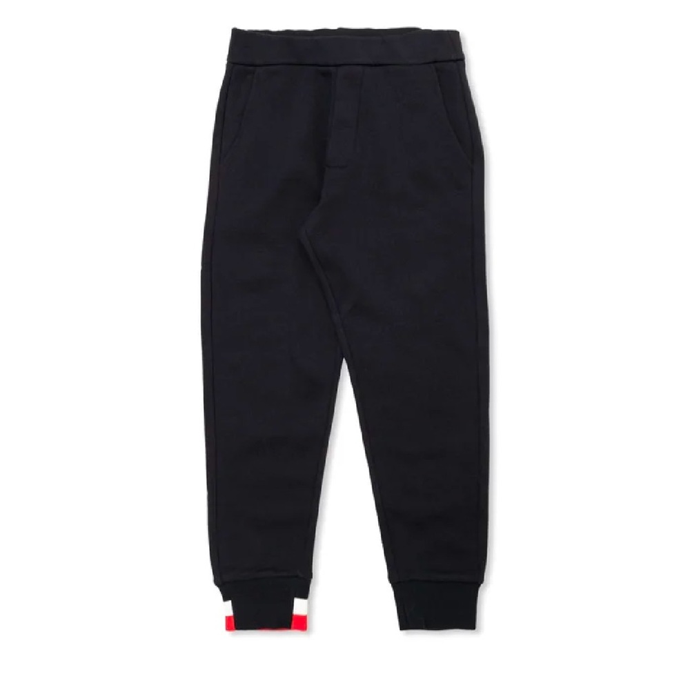 NWT kids Moncler navy blue jogger pants sz 10y
